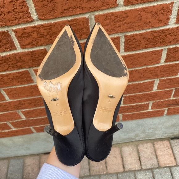 Tony Bianco Black Mules - Picture 4 of 5